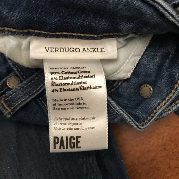 Paige Verdugo Ankle paint splatter Jeans - Picture 7 of 11